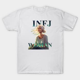 Infj Woman Personality Type T-Shirt